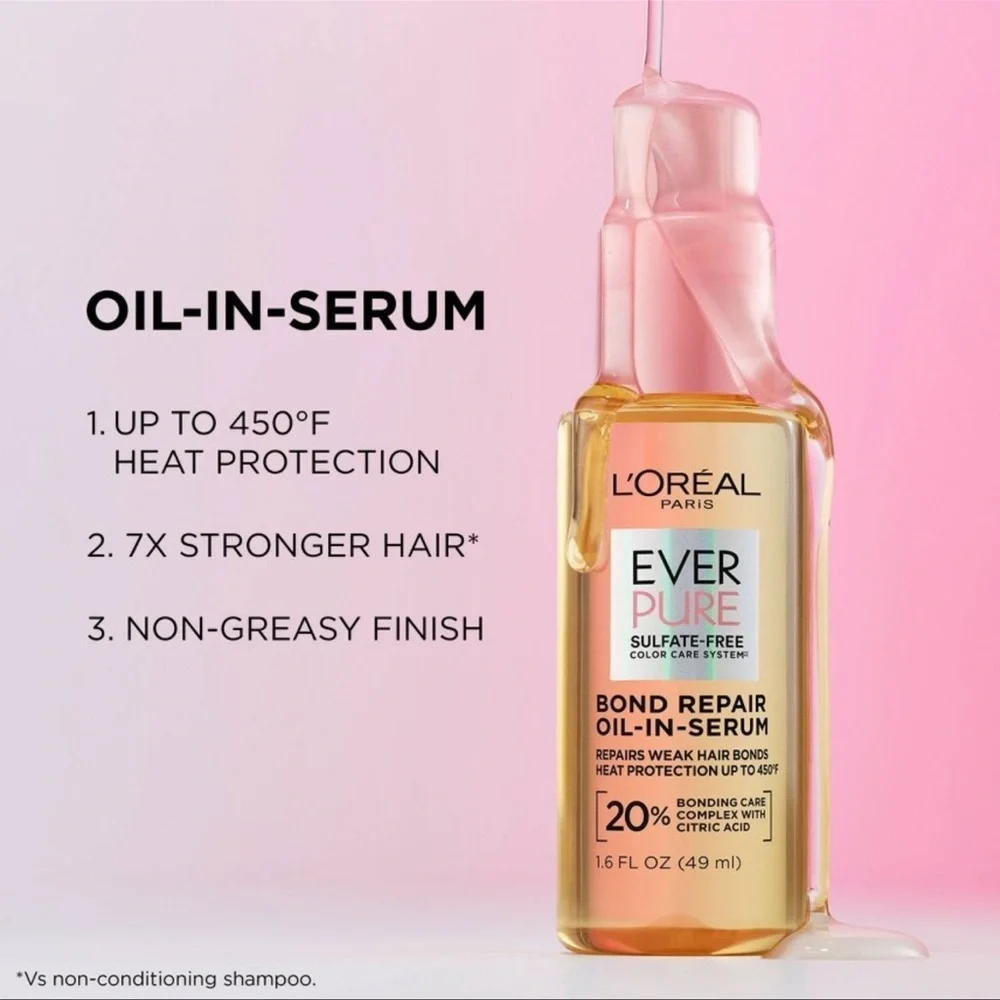 L’Oréal Ever Pure Bond Repair Oil in Serum 1.6oz